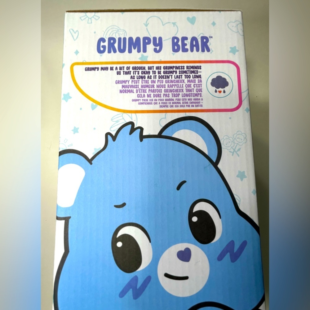 Care Bears - Grumpy Bear Plush - BNIB 😠🧸🌈 - Picture 2 of 8